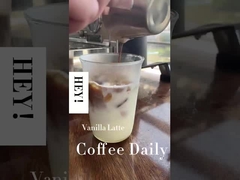 Làm latte với máy xay cà phê T64