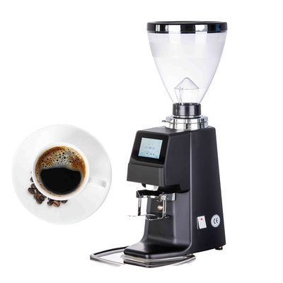 Quán cà phê Máy tạo bọt sữa tự động Máy mài hình nón điện thương mại 1500RPM