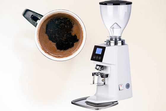 Máy xay cà phê có răng phẳng thương mại Máy xay cà phê hạt cà phê Espresso