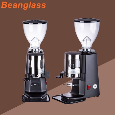 Máy xay cà phê Burr tự động màu đen Trắng Máy trộn hạt cà phê khối lượng 1,2kg
