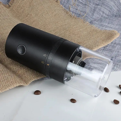 Máy xay hạt cà phê điện cầm tay nhỏ tự động hình nón Burr với cài đặt nhiều lần xay