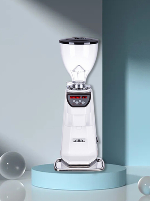 Bán tự động phẳng Burr Máy xay cà phê không dùng một lần Thân máy bằng nhôm cho hộ gia đình