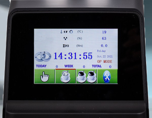 Màn hình cảm ứng LCD Máy xay cà phê Espresso phẳng Burr cho nhà hàng khách sạn