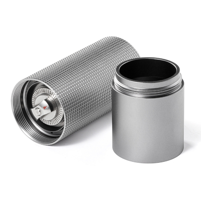Một liều Titan Lớp phủ nhôm Hướng dẫn sử dụng Máy xay hạt cà phê Công nghiệp Conical Burr