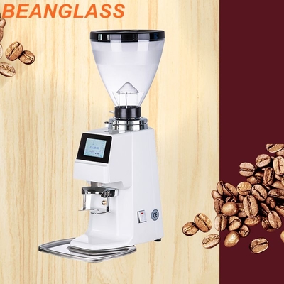 Máy xay đậu Espresso răng phẳng thương mại 1.2kg Thể tích thùng