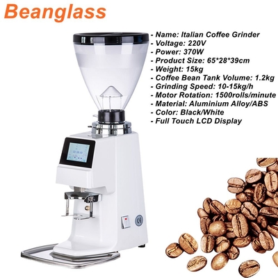 Máy pha cà phê thương mại với máy xay hạt cà phê Hợp kim nhôm ABS