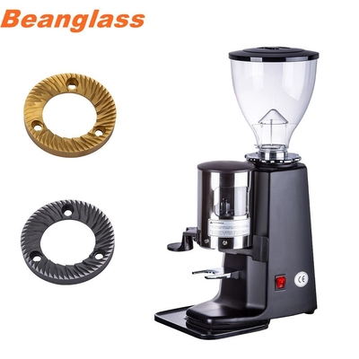 Máy xay cà phê Burr tự động màu đen Trắng Máy trộn hạt cà phê khối lượng 1,2kg