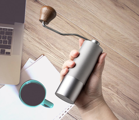 Thủ công Máy xay cà phê bằng tay công nghiệp bằng tay Lõi Burr bằng thép không gỉ chuyên nghiệp