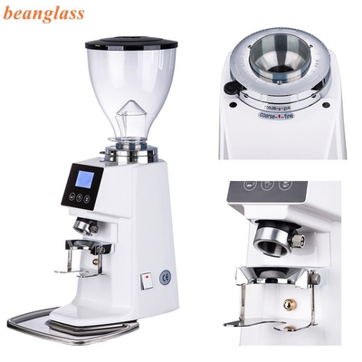 Máy xay cà phê Espresso tự động Máy xay hạt cà phê gờ phẳng 64mm