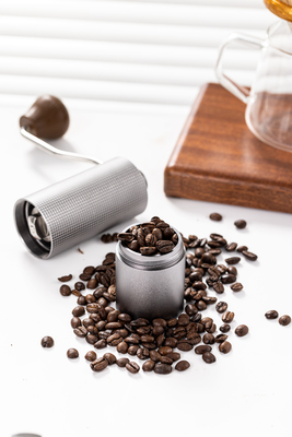 Trang chủ Máy xay cà phê Espresso Tay quay Tay cầm Mini Tay cầm bằng thép không gỉ