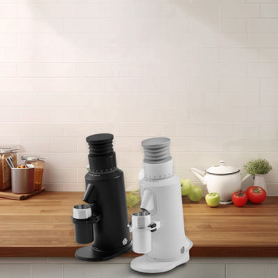 Đơn vị điện áp 64mm Flat Burr Espresso Bean Grinder 120g Capacity