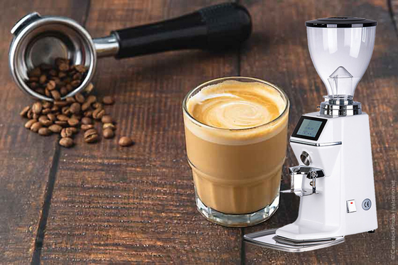 Máy xay espresso công suất cao 370W với thùng chứa bột cà phê