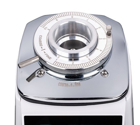 Màn hình cảm ứng Máy xay cà phê thương mại 550W Điện năng điện áp tùy chỉnh Hợp kim nhôm/ABS 64mm đĩa nghiền