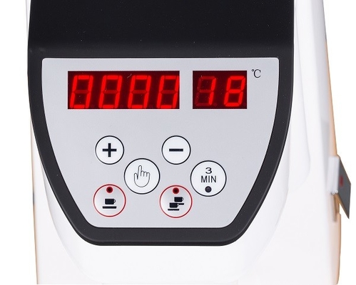 Máy xay cà phê Burr kỹ thuật số điện tử 110V đến 240V bánh xe phẳng 64mm Hộ gia đình