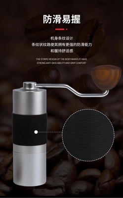 Mini 30g Bột hạt cà phê Máy xay hạt cà phê Espresso Tách tay quay bằng gỗ