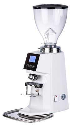 Máy xay cà phê màn hình cảm ứng 370W Đen / Trắng Máy xay hạt điện 10-15kg / h Tốc độ xay